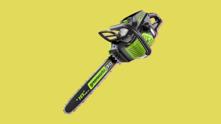 $100 off the Greenworks Chainsaw at the Lowe's Labor Day tool sale
