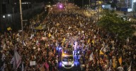 Israelíes protestan en Tel Aviv y exigen a Benjamin Netanyahu finalizar guerra en Gaza