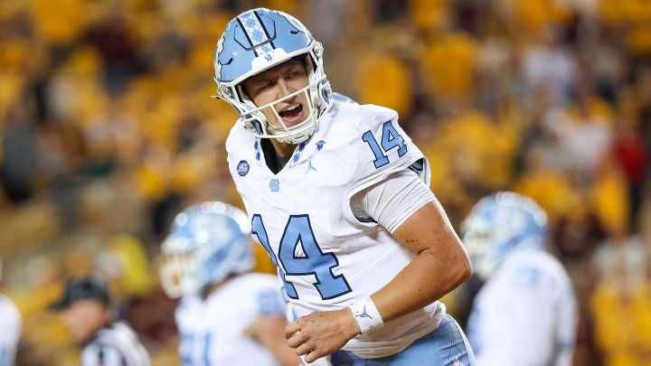 UNC QB Max Johnson thought he might lose his leg. Now…