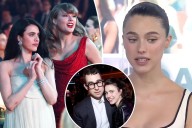 Jack Antonoff’s wife, Margaret Qualley, awkwardly asked about Taylor Swift’s new album