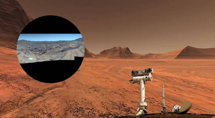 NASA presenta fotos del "cielo azul y despejado" de Marte tomadas por el Perseverance