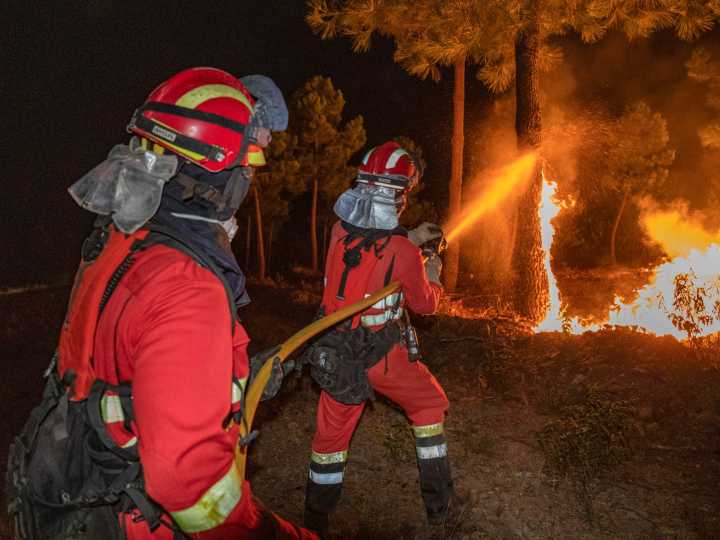 Wildfires blaze through parts of Europe as heatwave hits