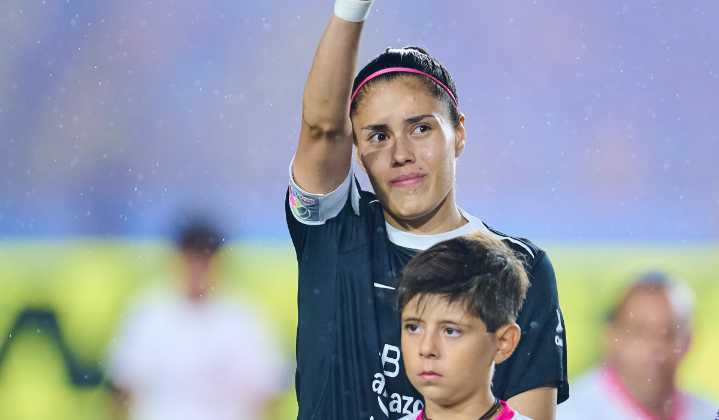 Hasta el Barcelona la ovacionó, la Maga Ovalle se despide de la Liga MX Femenil en el juego de estrellas