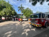 Conato de incendio de centro de carga en…