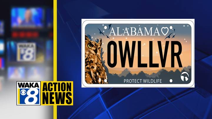 New Alabama Wildlife Center car tag design unveiled