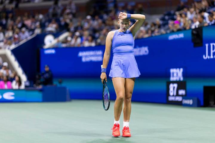 VIDEO: Mirra Andreeva Hits Herself With Racket As Taylor Townsend Takes Edge at US Open