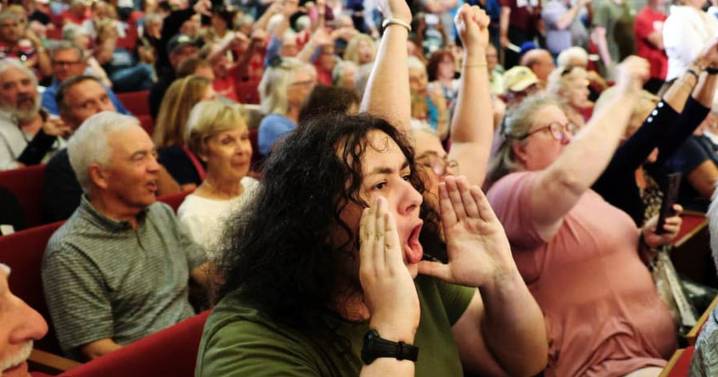 It was a summer of fiery town halls as attendees clashed over Trump, immigration, Gaza and Medicaid