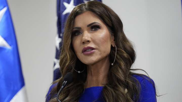 Kristi Noem's Outdated Take On The 2025 Camo Trend Is An Empty Reach For Style Points