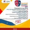 Con funciones del 28 al 31 de agosto Trujillo se suma al Festival de Teatro Venezolano