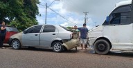 Cuádruple choque por detrás paralizó tráfico en Tucupita (+fotos)