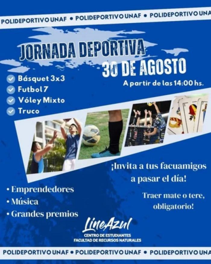 Nueva fecha para la jornada deportiva en la UNaF