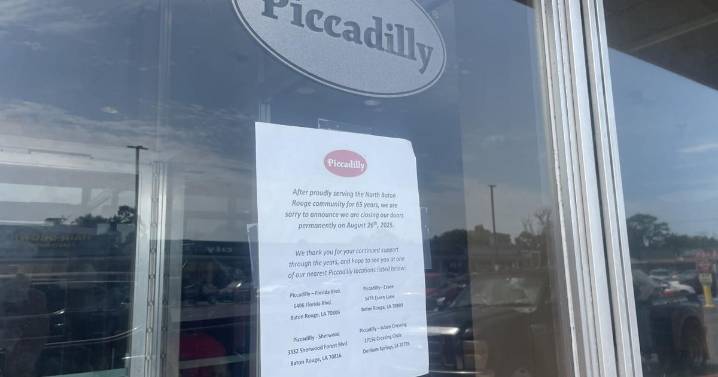 A Baton Rouge Piccadilly closes after 65 years