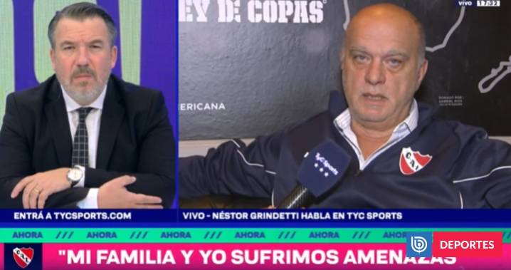Presidente de Independiente insiste en que "La U debería perder los puntos" y revela amenazas de Chile