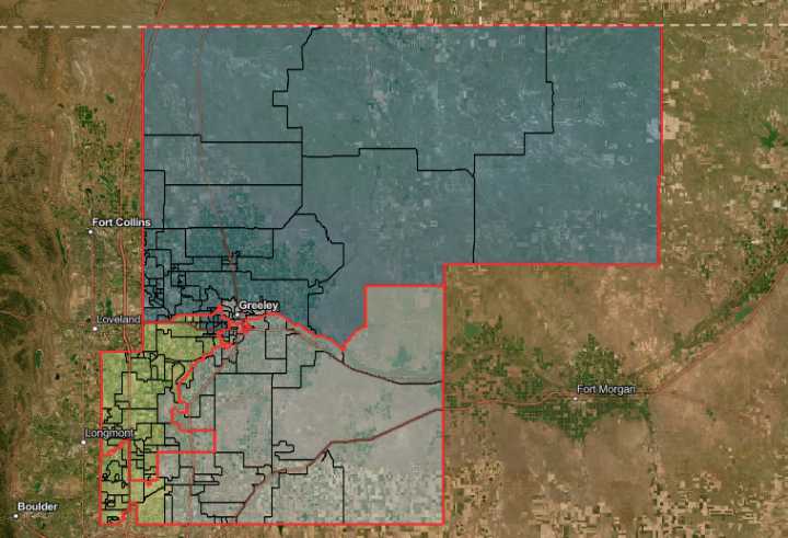 Weld County commissioners approve Poudre redistricting map