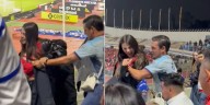 Esto dijo Alexis Vega tras la polémica que involucró a su familia durante el Cruz Azul vs Toluca: “No es mi esposa”