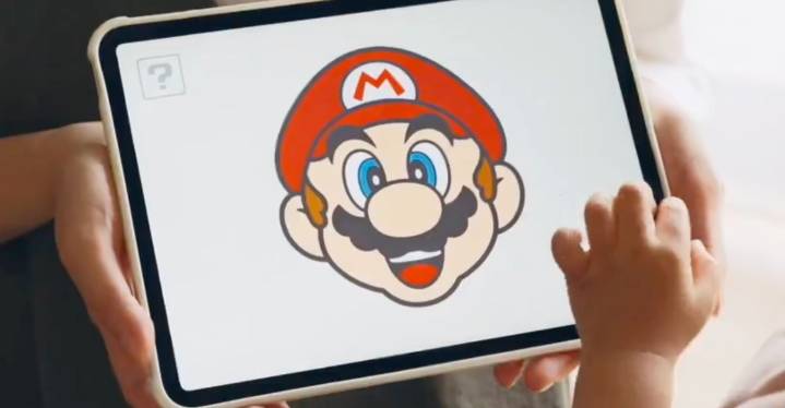 Nintendo’s new Hello, Mario! mobile app lets kids play with Mario’s face