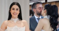 Lupita Villalobos se casa en España y brilla con espectacular vestido