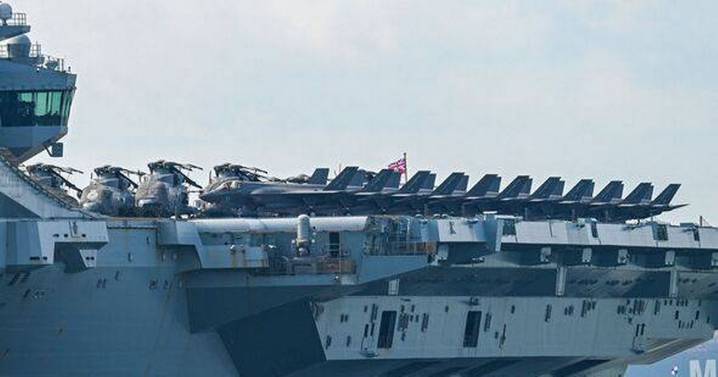 HMS Prince of Wales leads world's strongest naval fleet in huge show of force to Russia