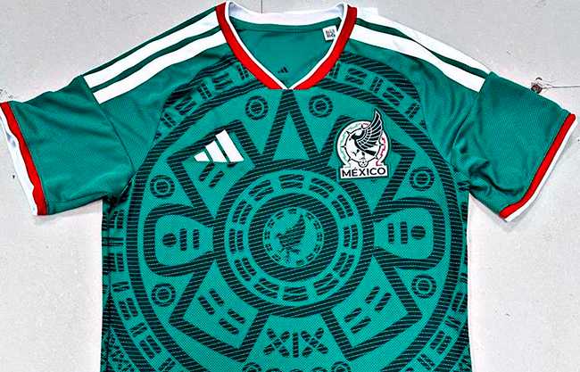 Filtran posible playera del Tri para la Copa del Mundo