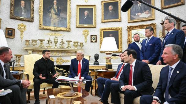 Trump, Zelenski y líderes de UE se reúnen para intentar resolver diferencias sobre Rusia