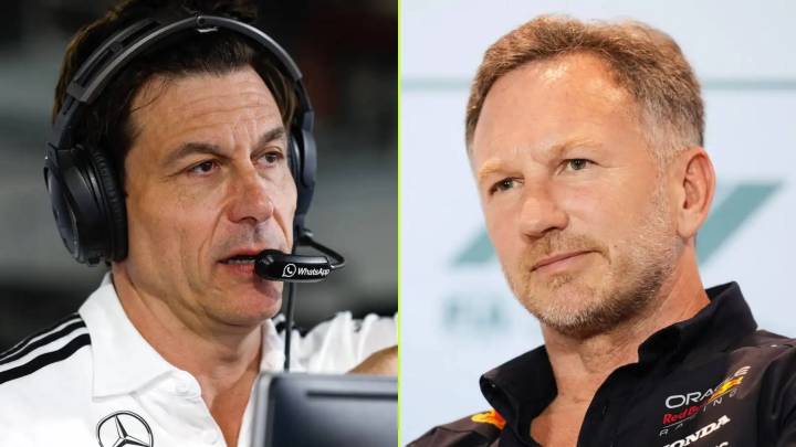 Toto Wolff makes surprise Christian Horner claim with bleep machine called into action
