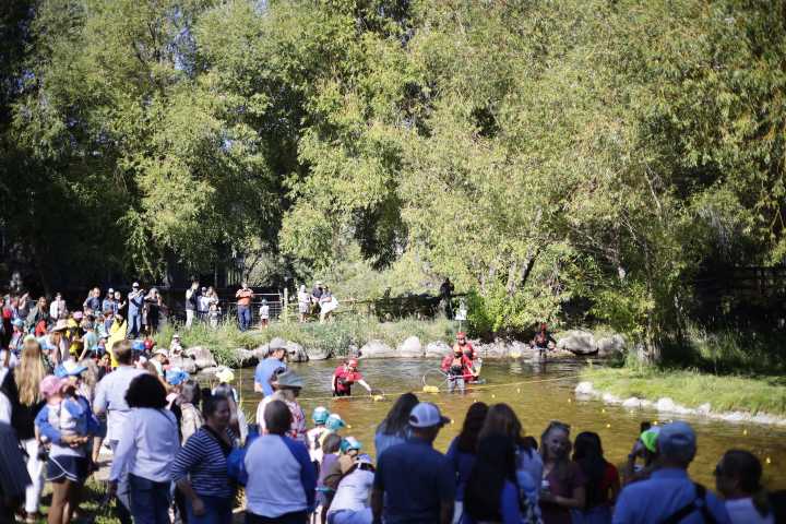 Old Bill's season kicks off with rubber ducky race