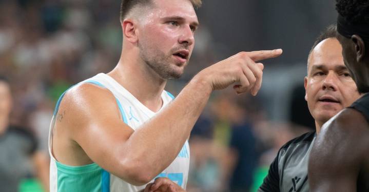 Luka Dončić out for Slovenia vs. Lithuania on Friday, will play on Saturday vs. Latvia