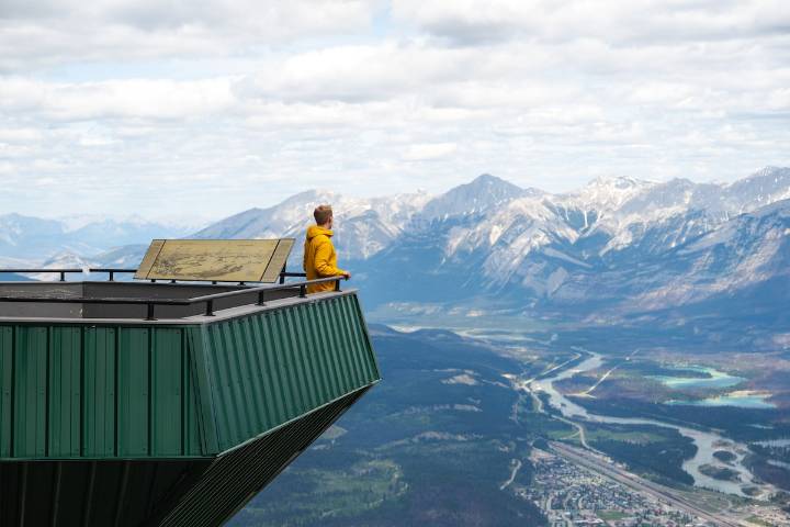 Jasper is welcoming visitors again by embracing its fire
