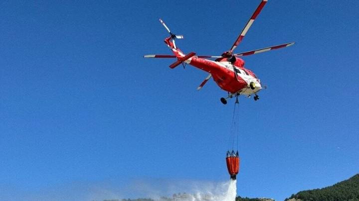 Estabilizado el frente "más peligroso" del incendio de Las Médulas