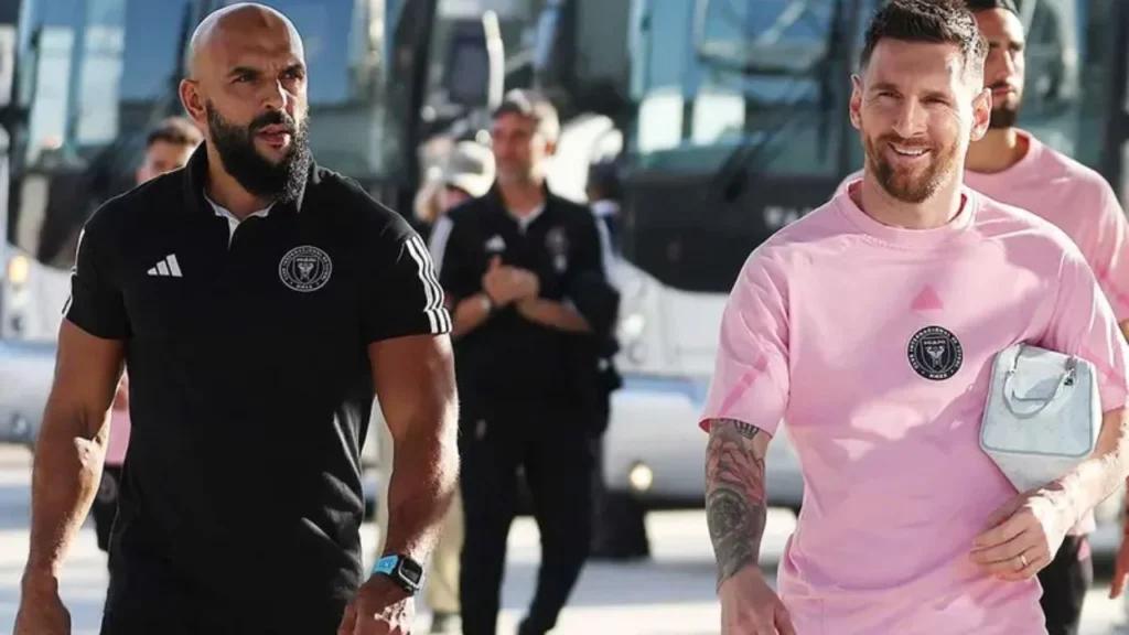 Suspenden a guardaespaldas de Messi por el resto de la Leagues Cup