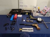 Tres detenidos en Teno por violento robo a trabajador