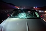 Ataque con piedras desde un puente peatonal deja dos heridos de gravedad en Las Vegas