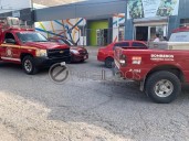 Bomberos auxilian a mujer con dedo atrapado en herramienta