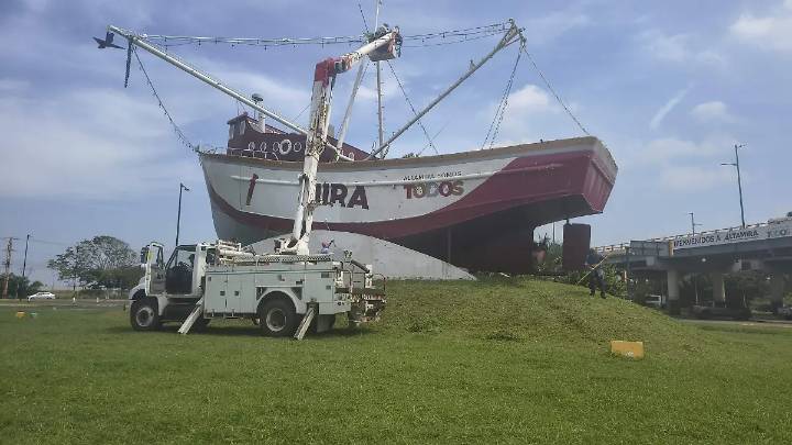 “El Barquito” se renueva: arrancan trabajos para darle nueva vida al ícono de Altamira
