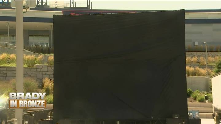 Fans excited for new Tom Brady statue to be unveiled outside Gillette Stadium Friday
