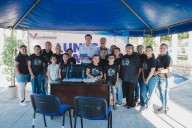 PRESIDENTE MUNICIPAL DR. ALBERTO ALANIS VILLARREAL RECIBE RECONOCIMIENTO DEL GRUPO DE DANZA INFANTIL EN EL LUNES CIUDADANO
