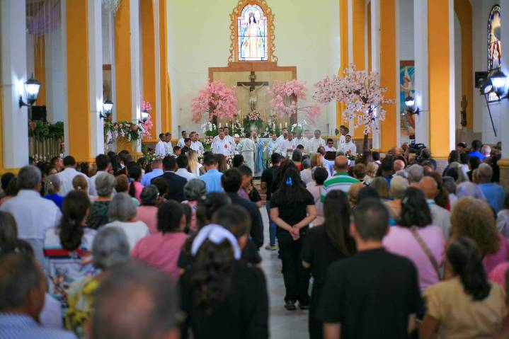 Naguanagua celebra con misa y serenata el Día de Nuestra Señora de Begoña