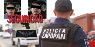 Policía de Zapopan detiene a dos personas en Puerta de Hierro