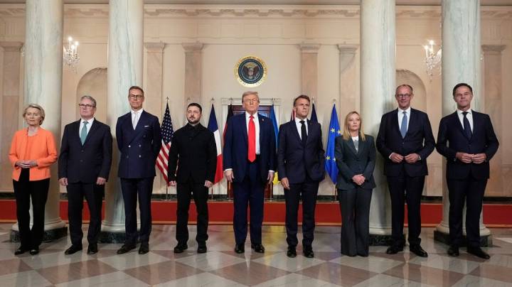 Russia-Ukraine peace deal details elusive after Trump hosts European leaders