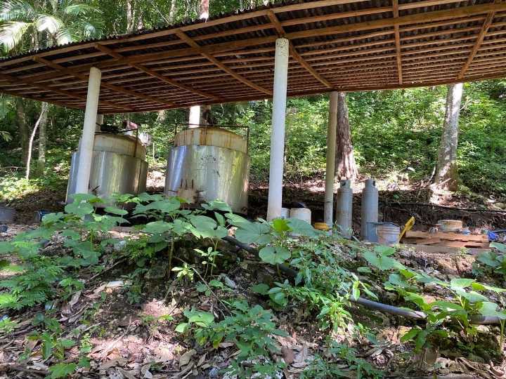 Aseguran narcolaboratorio de metanfetaminas en Chiapas