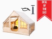 Target slashes price on inflatable camping tent by $1,200