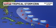Erin about to become a hurricane. Will Florida feel anything?