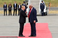 Trump greets Putin in Alaska for Russia