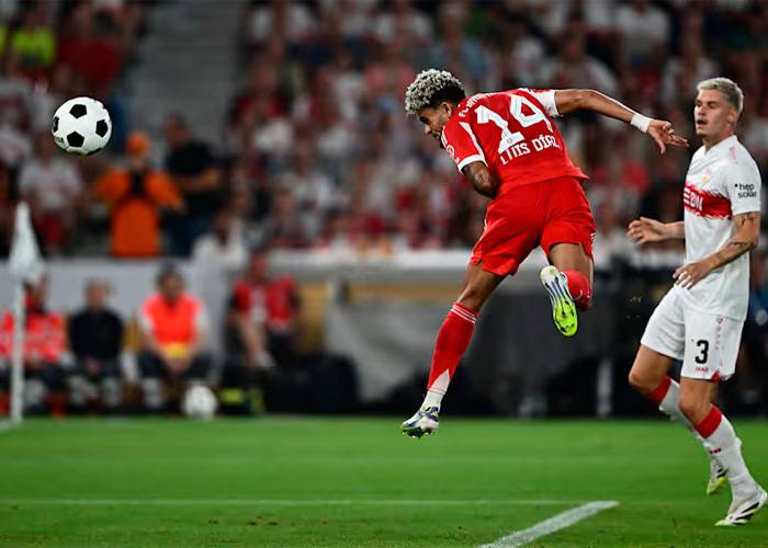 Este viernes el debut de Lucho Díaz en la Bundesliga, Bayern enfrentará al RB Leipzig