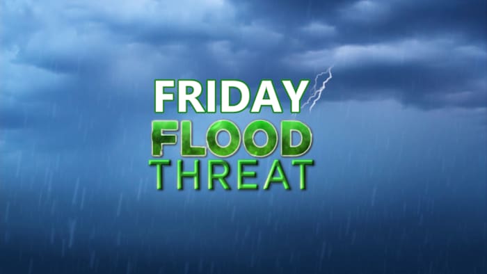 Flood threat Friday: Tropical downpours on the way to Houston this afternoon