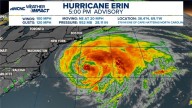 TRACKING HURRICANE ERIN: Latest forecast and path