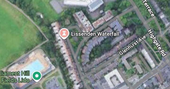Water leaks for so long people list it as waterfall on Google Maps