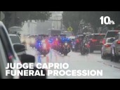 Funeral procession of Judge Frank Caprio