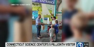 Connecticut Science Center welcomes 5 millionth visitor