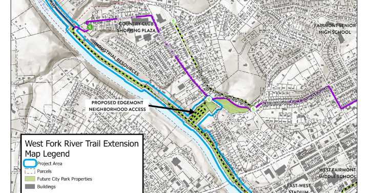 City of Fairmont purchases tract to further bolster the West Fork River Trail